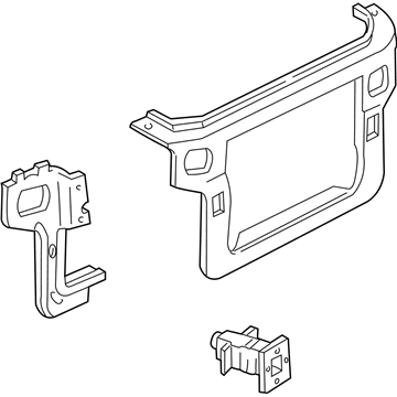Ford 3R3Z-16138-BA Radiator Support, Front