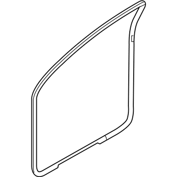 Ford BL3Z-1520708-B Weatherstrip On Body, Front Passenger Side