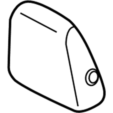 Ford GJ5Z-78611A08-CC Headrest, Rear Passenger Side