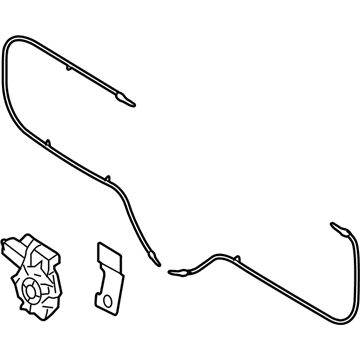 Ford 6L3Z-1523394-AB Motor Assembly, Rear