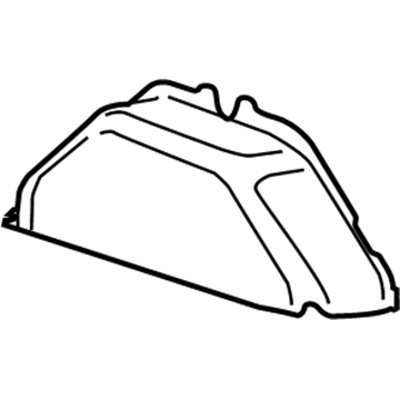 Ford BK3Z-16A550-DC Wheelhouse Cover, Driver Side