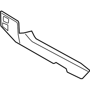 Ford HC3Z-2504609-CD Side Trim, Camel, Driver Side