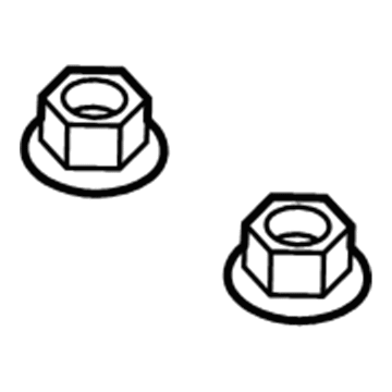 Ford -W520215-S442 Lower Control Arm Nut