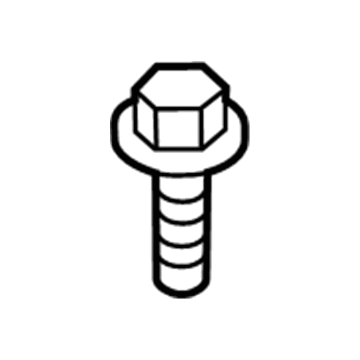 Lincoln -W504776-S437M Outer Belt Assembly Screw