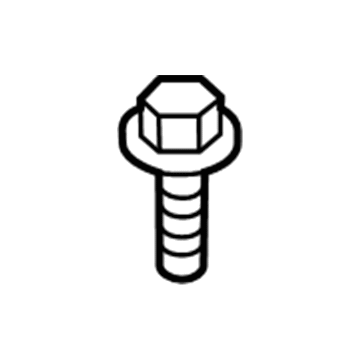 Lincoln -W713899-S424 Seat Belt Guide Screw