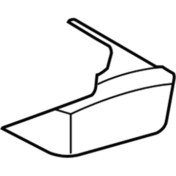 Mercury Seat Cushion - 6L2Z-7863841-DA
