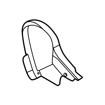 Ford FL3Z-1562186-AAB Pivot Cover, Passenger Side