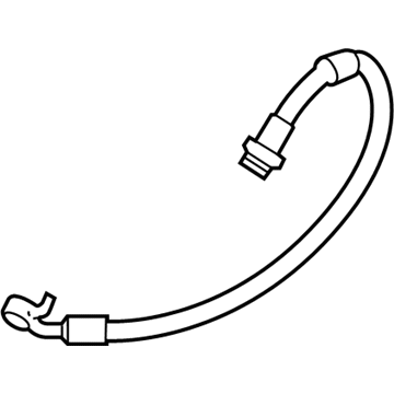 Ford BT4Z-2282-A Flex Hose, Passenger Side
