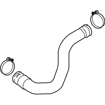 Ford 6C3Z-6C646-A Outlet Duct, Driver Side