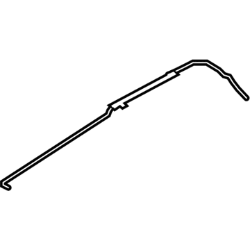 Ford 7T4Z-78500B02-A Guide, Rear Passenger Side