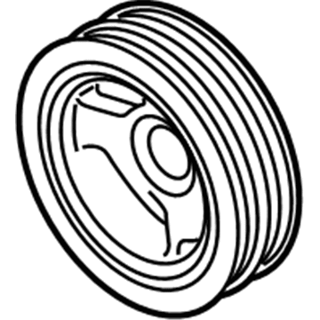 Ford 8T4Z-6312-A Crankshaft Pulley