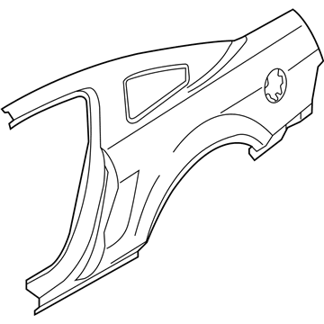 Ford AR3Z-6327840-A Quarter Panel, Rear Outer Passenger Side