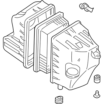 Mercury 7L8Z-9600-BBRM Air Cleaner Assembly