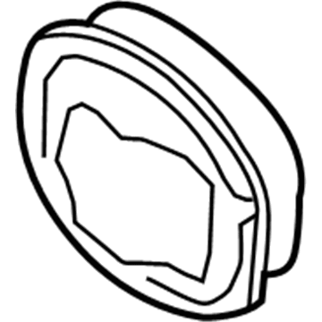 Ford 6L2Z-4033-C Differential Cover, Front