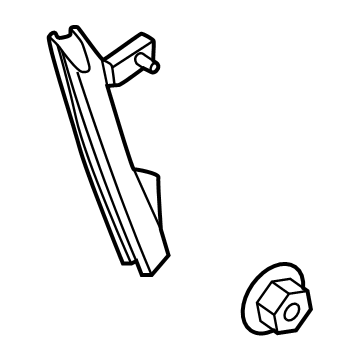 Ford FR3Z-6321572-A Glass Retainer, Passenger Side