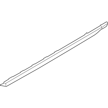 Ford KK3Z-6110177-AB Rear Rocker Molding