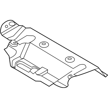 Ford Exhaust Heat Shield - LX6Z-5811434-P
