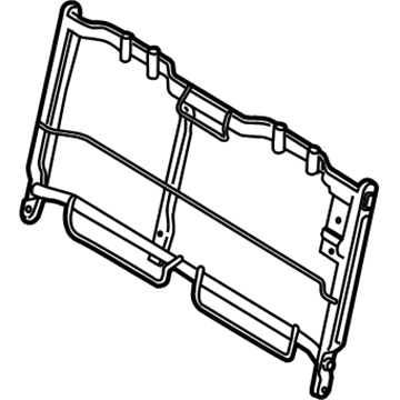 Ford FL3Z-18613A39-A Seat Back Frame, Rear Driver Side