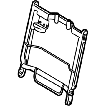 Ford FL3Z-18613A38-A Seat Back Frame, Rear Passenger Side