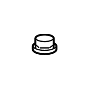 Mercury -W705606-S440 Lower Control Arm Nut
