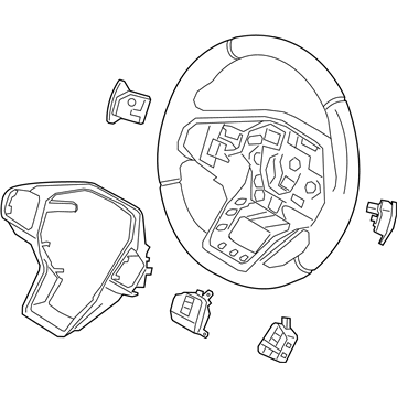 Ford Steering Wheel - LB5Z-3600-MA