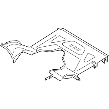 Ford 6C2Z-1511135-AA Front Floor Pan