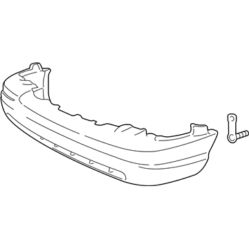 Ford Crown Victoria Bumper - 6W7Z-17D957-APTM