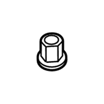 Lincoln -W710645-S440 Trans Mount Bracket Nut