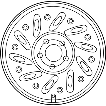 Ford Explorer Sport Spare Wheel - 1L2Z-1007-FA