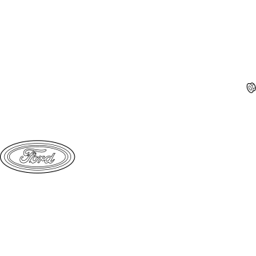 Ford HC3Z-8213-E Emblem