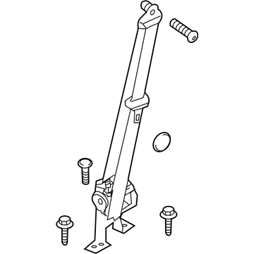 Lincoln DE9Z-74611B68-CA Seat Belt Assembly