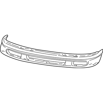 Ford F-250 Bumper - F85Z-17757-BA