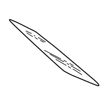 Ford 3S4Z-61500A18-AA Sunroof Glass