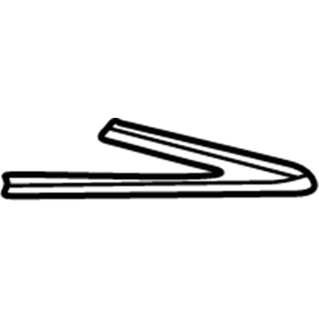 Ford YS4Z-6151884-AA Sunroof Glass Seal