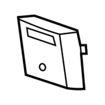 Ford 5L8Z-7813562-AAB Rear Cupholder