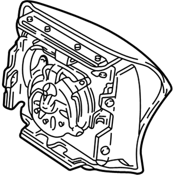Mercury Sable Steering Wheel - 5F1Z-3600-BAF