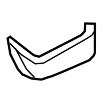 Ford G1EZ-17F804-A Air Duct, Front Driver Side