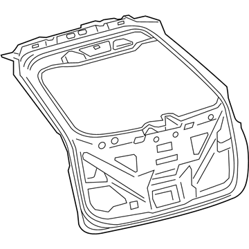 Ford FT4Z-5840010-B Lift Gate, Rear