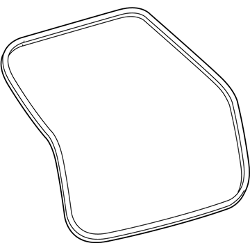 Ford FT4Z-58404A06-C Weatherstrip, Rear