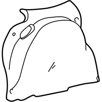 Ford YF1Z-7447014-AAA Spare Cover