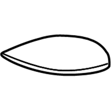 Ford F6DZ-13A415-A Tail Lamp Assembly Shield, Rear