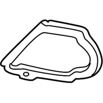 Ford F6DZ-13A495-C Tail Lamp Assembly Seal, Rear Driver Side