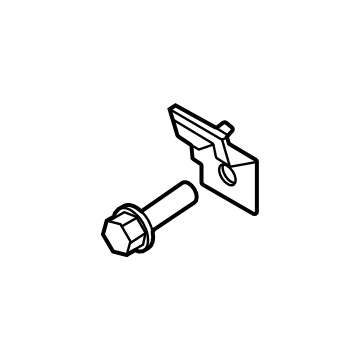 Ford PC3Z-25613D74-AA Child Seat Bracket
