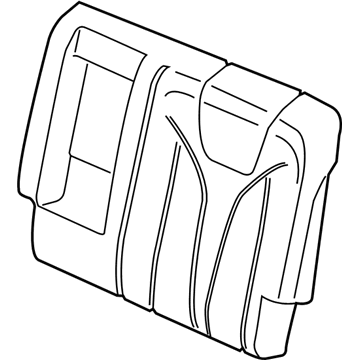 Lincoln FA1Z-5866601-AE Seat Back Cover