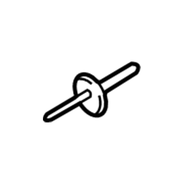 Ford -W704344-S417 Energy Absorber Rivet