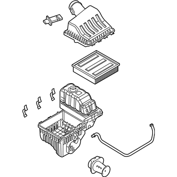 Lincoln 7L1Z-9600-A Air Cleaner Assembly