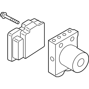 Lincoln ABS Control Module - ML1Z-2C215-A