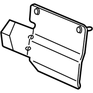 Ford F6DZ-3F540-A Heat Shield