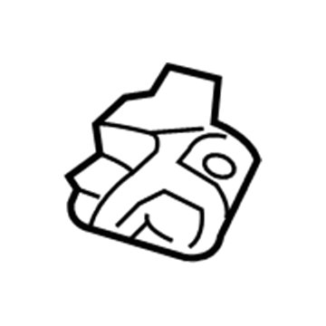 Ford F1EZ-3F884-A Paddle Switch, Passenger Side