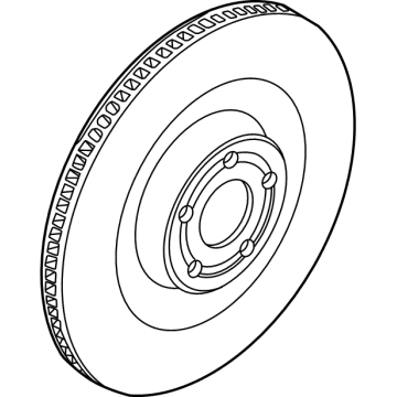 2022 Ford Mustang Mach-E Brake Disc - LK9Z-1125-A